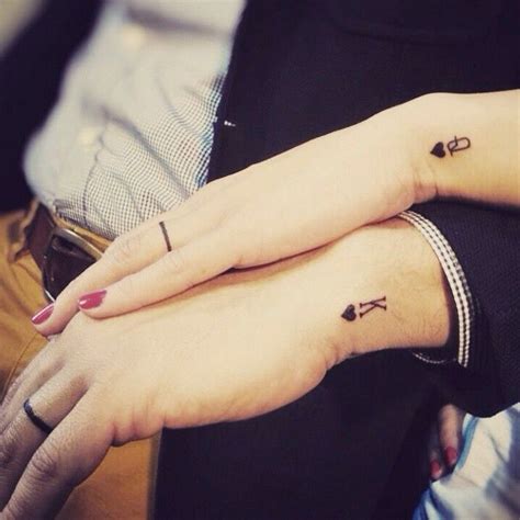 75 Tatouages pour les couples: idées damour et。